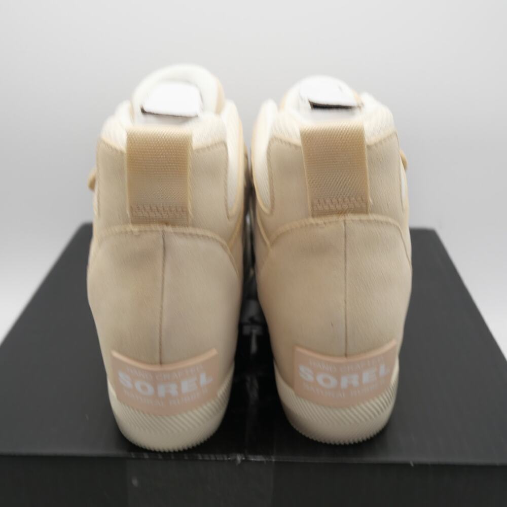 NEW Sorel Women's 10 Out N About Sport Wedge Bootie Chalk Beige Tan OPEN BOX - Picture 3 of 7